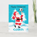 Recherche de coach christmas cards Entraîneur