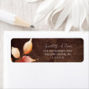 Search for painted wood return address labels For her