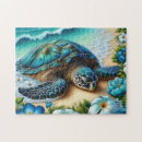 Recherche de tortue mignonne puzzles Coloré
