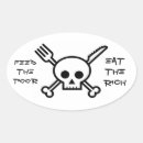 Search for eat the rich stickers Funny