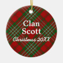 Recherche de scot ornements Tartan