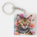 Search for bengal keychains Feline