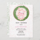 Search for baby pig invitations Green