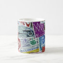 Recherche de timbre vintage tasses Vieux