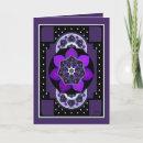 Search for mandala birthday cards Purple