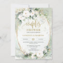 Search for gold couples shower invitations Eucalyptus