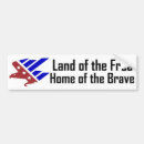 Search for land bumper stickers America