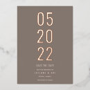 Search for chocolate brown and gold invitations Minimalist