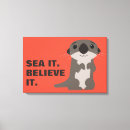 Search for sea otter canvas prints Finding dory