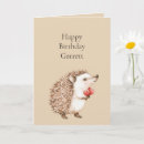 Recherche de hérisson anniversaire cartes Amour