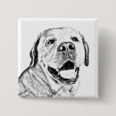 Search for black labrador retriever dog buttons Labs
