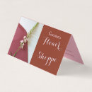 Search for folded business cards Flowers