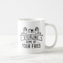 Search for french fries mugs Typography