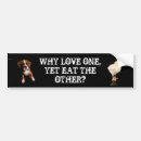 Search for chick bumper stickers Vegan