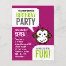 Search for cheeky invitations Monkey