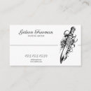 Recherche de rose et blanc cartes visite Studio