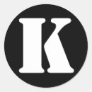 Search for alphabet k stickers Letters