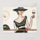 Search for women wine postcards Drinks