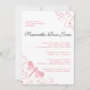Recherche de libellules invitations Rose