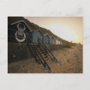 Recherche de cabane plage cartes postales Coucher de soleil