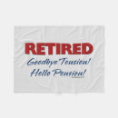 Search for retirement blankets Retiring