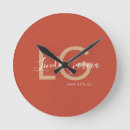 Search for burnt orange clocks Modern