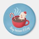Recherche de chocolat chaud magnets Joyeux noël