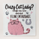 Search for crazy cat lady puzzles Funny