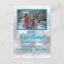 Search for blue white christmas invitations Snow