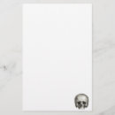 Search for skull stationery paper Halloween