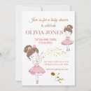 Search for tutu baby shower invitations Glitter