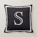 Search for dorm pillows Black and white
