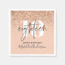 Search for 18th birthday napkins Pink