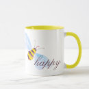 Search for bee happy mugs Watercolor