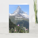 Search for mountains birthday cards Hiker
