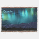 Search for aurora borealis blankets Northern lights