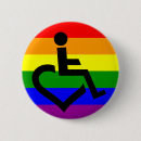 Search for disability pride buttons Disabled