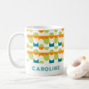Search for blue and lime green mugs For her