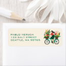 Search for flower girl return address labels Flowers