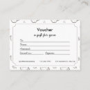 Search for bakery business gift certificates Voucher