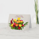 Search for rose bouquet birthday cards Red