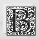 Search for monogram b invitations Vintage
