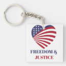 Search for american freedom keychains Justice