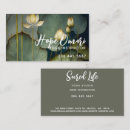 Search for lotus flower business cards Spiritual