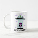 Recherche de paranormal tasses Alien
