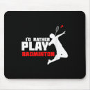 Recherche de badminton drôle tapis souris Navette