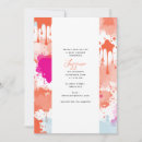 Search for pink and orange baby shower invitations Trendy