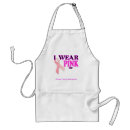 Search for pink ribbon aprons Breast cancer awareness