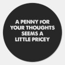 Search for thoughts stickers Funny
