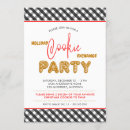 Search for cookie baking christmas invitations Holiday cookie exchange